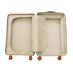Hermes Carry Case Low Ring Mobility Suitcase Gold Silver Toile Ash Taurillon — view 5