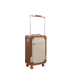 Hermes Carry Case Low Ring Mobility Suitcase Gold Silver Toile Ash Taurillon — view 2