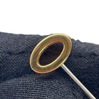 Hermes Earrings Mini Pop Lo Cover le Galaxy Gold Black — view 6