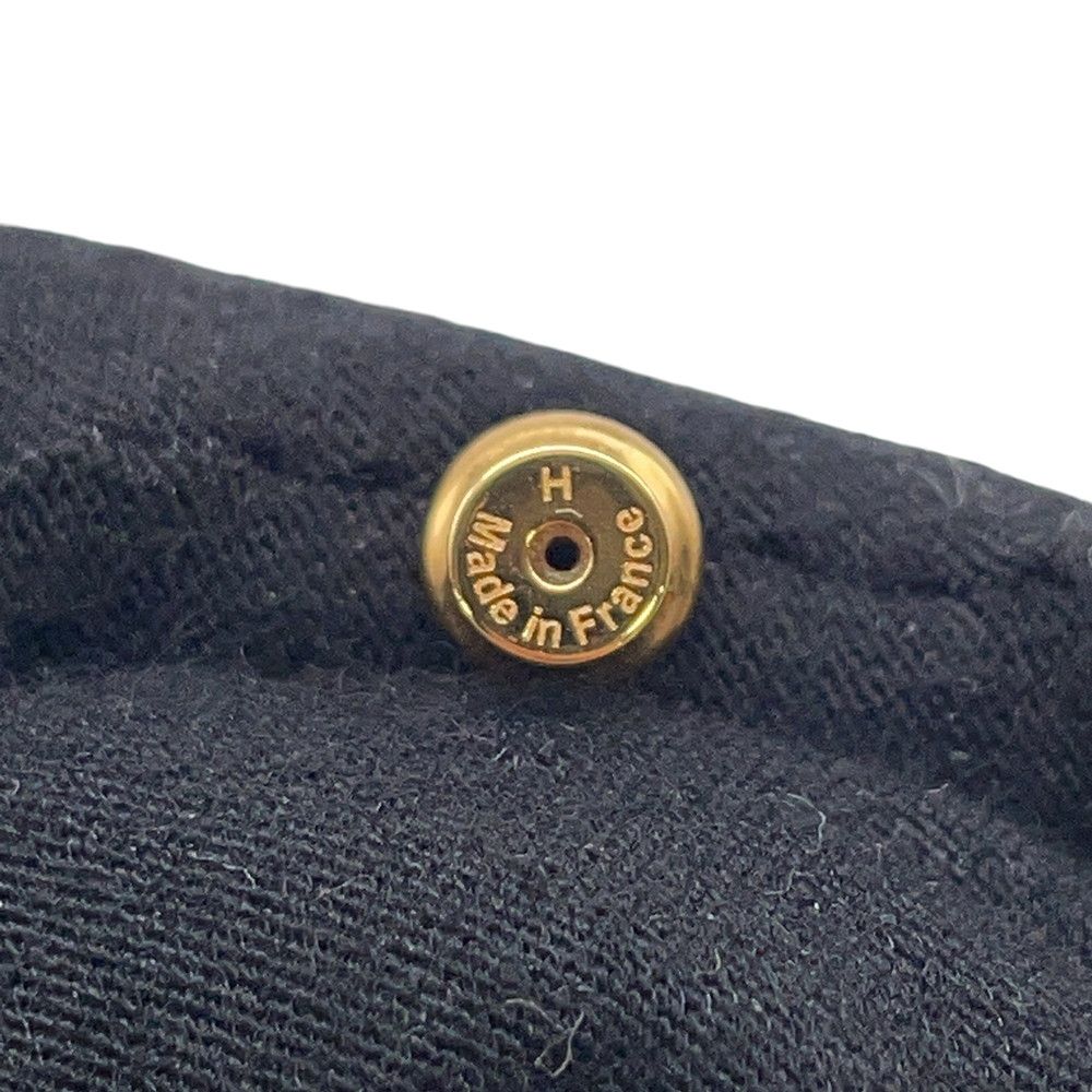 Hermes Earrings Mini Pop Lo Cover le Galaxy Gold Black — view 8