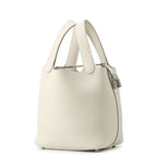 Hermes Handbag Picotin Lock PM Cles Silver Taurillon Clemence Tote — view 2