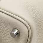 Hermes Handbag Picotin Lock PM Cles Silver Taurillon Clemence Tote — view 7