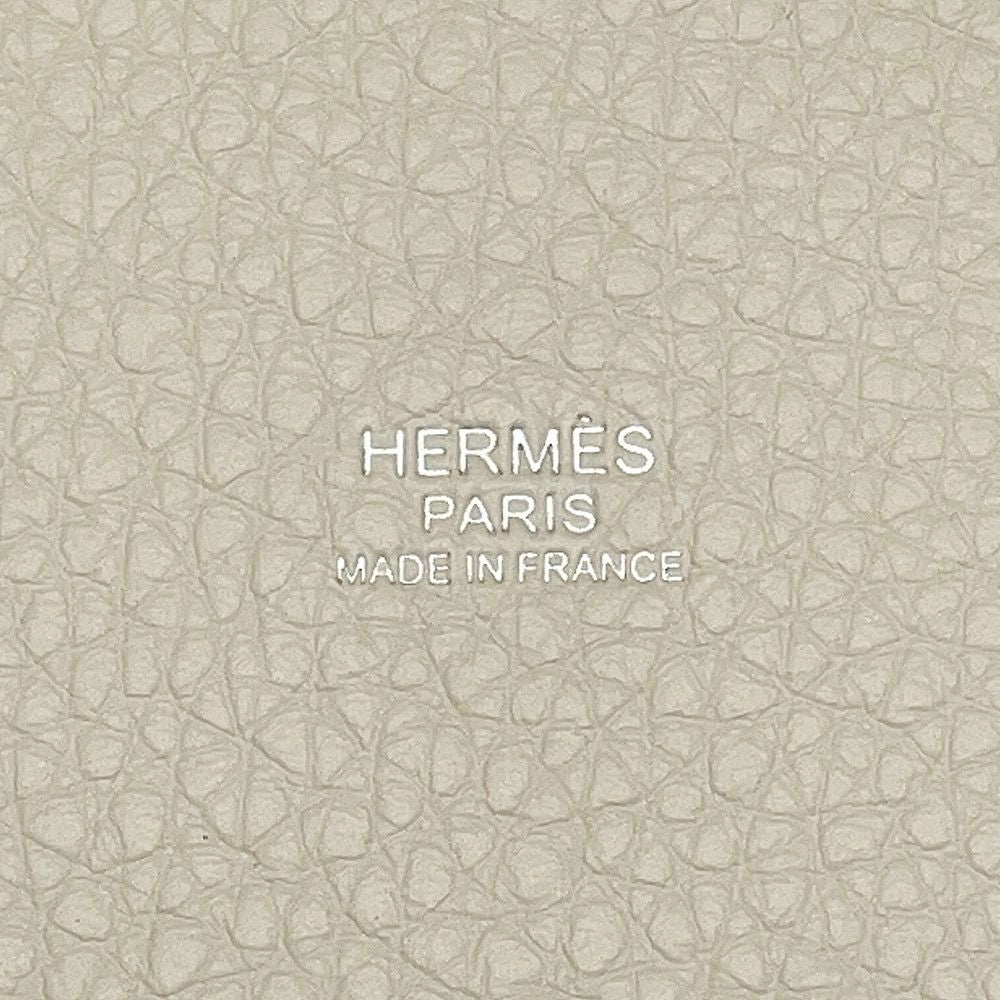 Hermes Handbag Picotin Lock PM Cles Silver Taurillon Clemence Tote — view 6