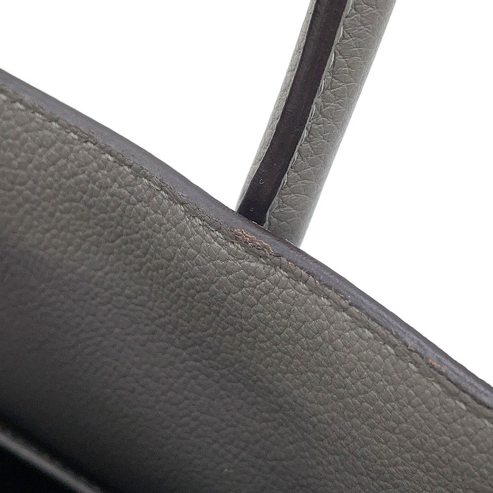 Hermes Birkin 30 Grimeia Champagne Gold Togo Handbag — view 8