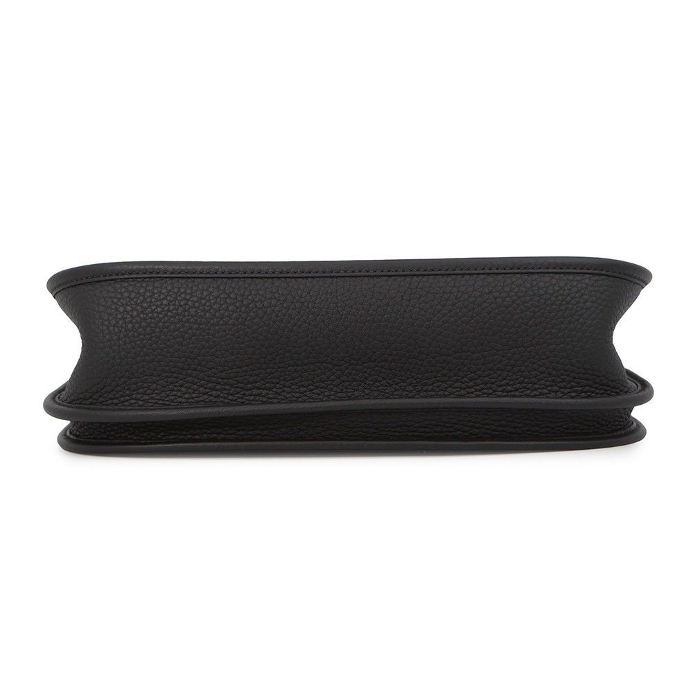 Hermes Shoulder Bag Evelyne 3 PM Black Silver Taurillon Clemence — view 3