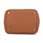 Hermes Handbag Picotin Lock PM Gold Taurillon Clemence — view 3