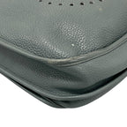 Hermes Evelyne 3 TGM Taurillon Clemence Leather Blue Shoulder Bag Silver — view 5