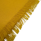 Loewe Anagram Flower Large Shawl Silk Wool Yellow Scarf — view 4
