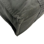 Hermes Her Line MM Canvas Cotton Gray Tote Silver — view 4