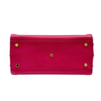 Saint Laurent Paris Sac de Jour Leather Pink Handbag Gold — view 3