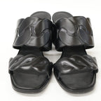 Hermes Gaby 60 Chene Gourmette Torsade Chunky Heels — view 2