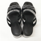 Hermes Gaby 60 Chene Gourmette Torsade Chunky Heels — view 6