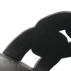 Hermes Gaby 60 Chene Gourmette Torsade Chunky Heels — view 8