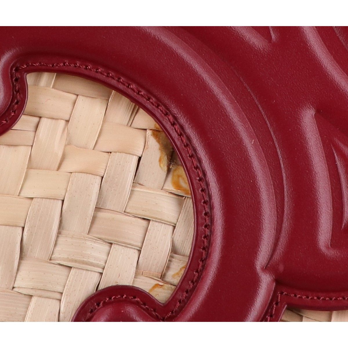Celine Teen Classic Pannier Triomphe Basket Handbag — view 8