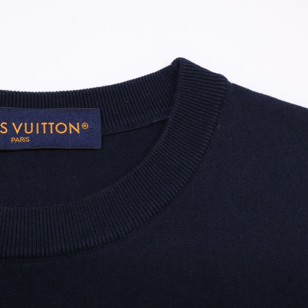 Louis Vuitton Black Signature Short Sleeve Shoulder — view 6