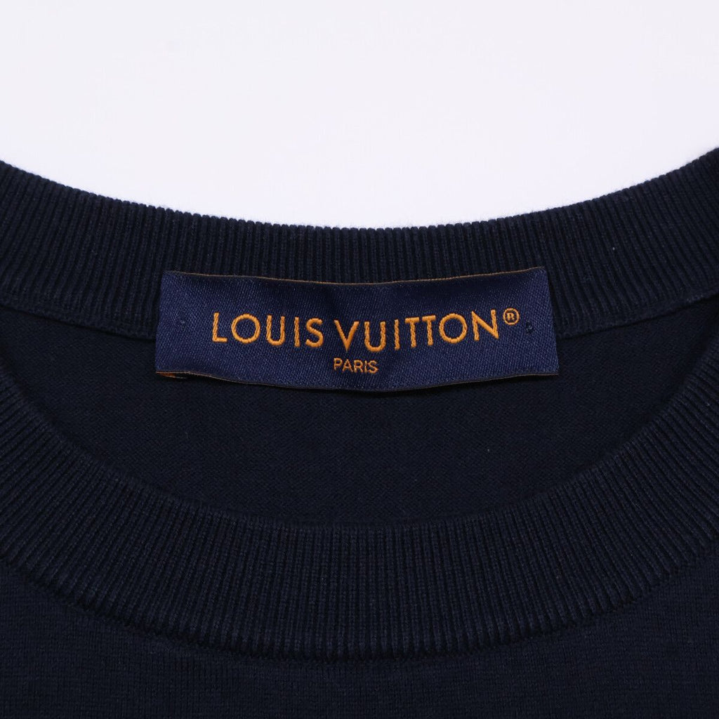 Louis Vuitton Black Signature Short Sleeve Shoulder — view 3