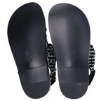 Chanel CC Logo Tweed Leather Flat 36c — view 7