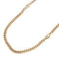 Dior Necklace CD Logo Gold Plated