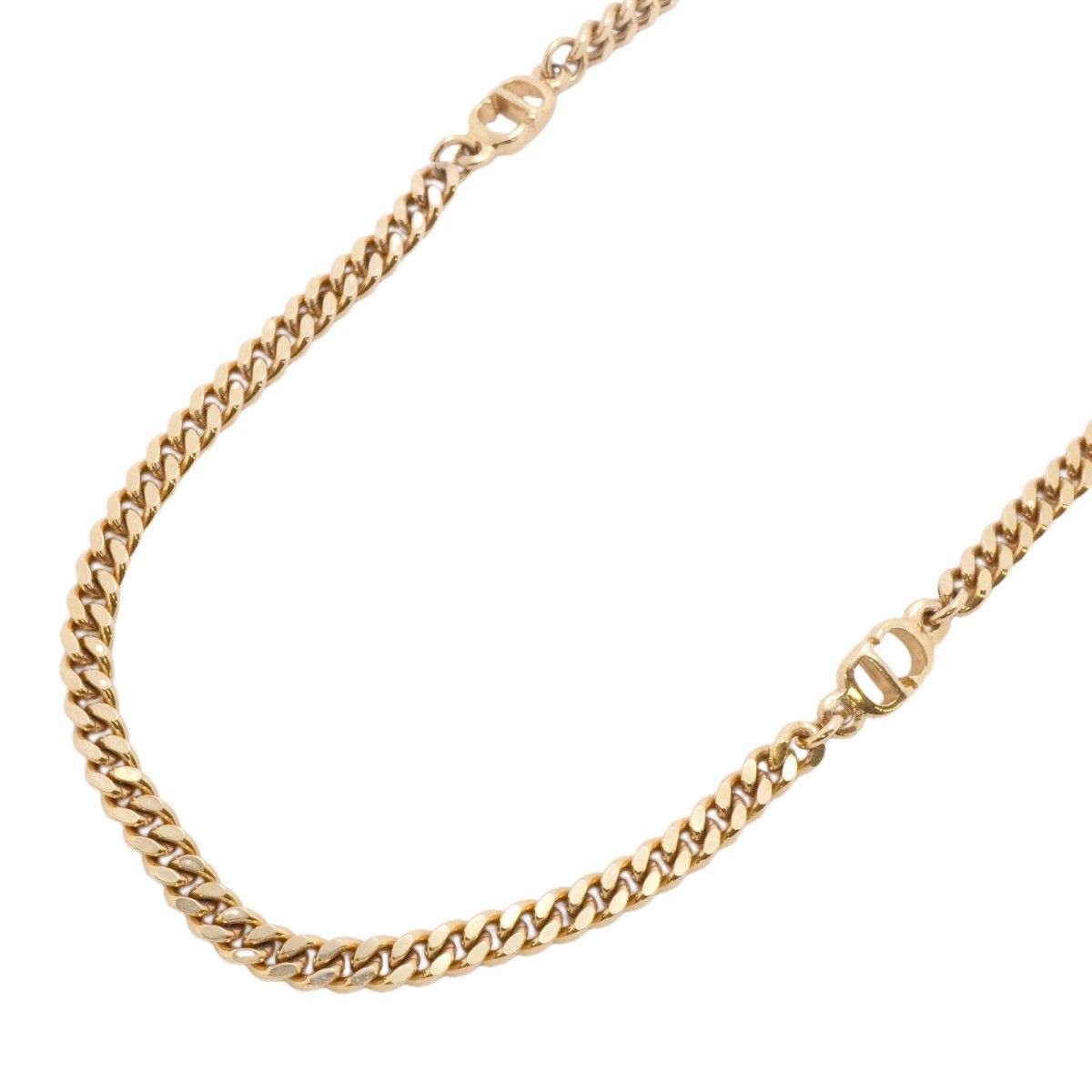 Dior Necklace CD Logo Gold Plated