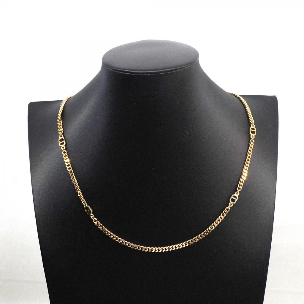 Dior Necklace CD Logo Gold Plated — view 7
