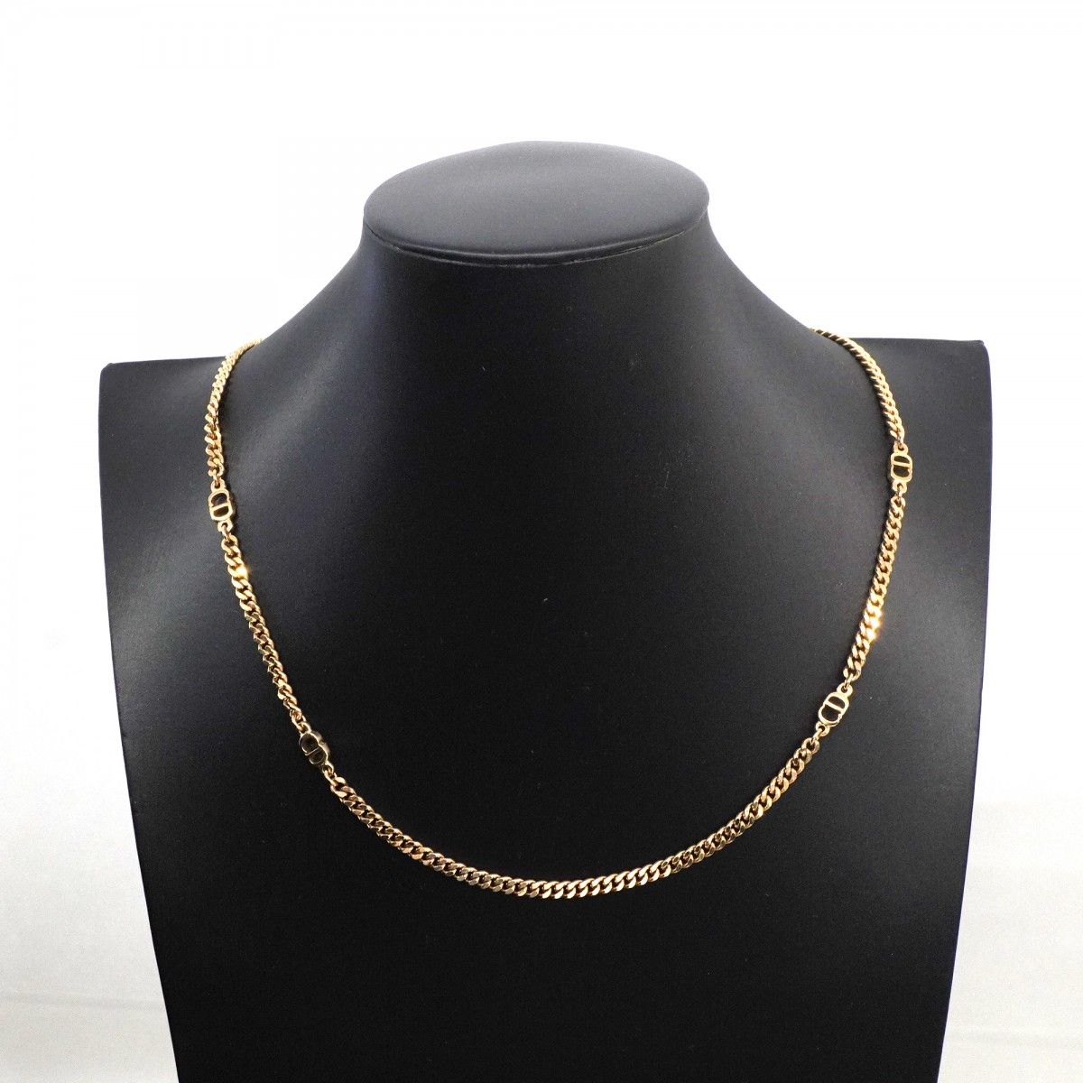 Dior Necklace CD Logo Gold Plated — view 7