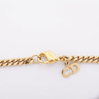 Dior Necklace CD Logo Gold Plated — view 4