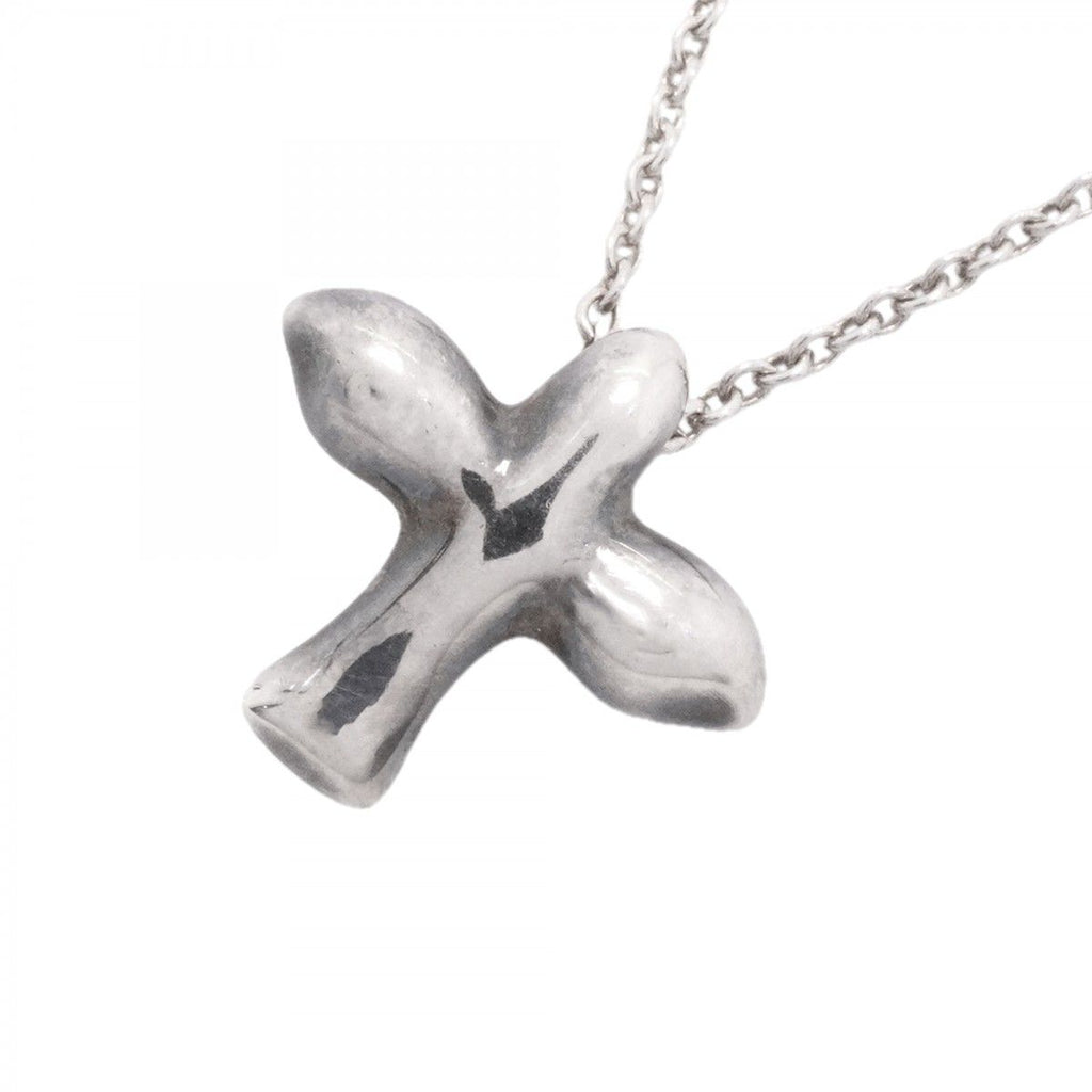 Tiffany & Co Necklace Bird Cross Silver
