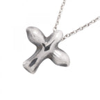 Tiffany & Co Necklace Bird Cross Silver