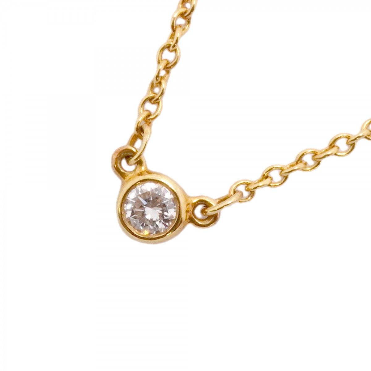 Tiffany & Co Necklace by the Yard 18k Yellow Gold Diamond