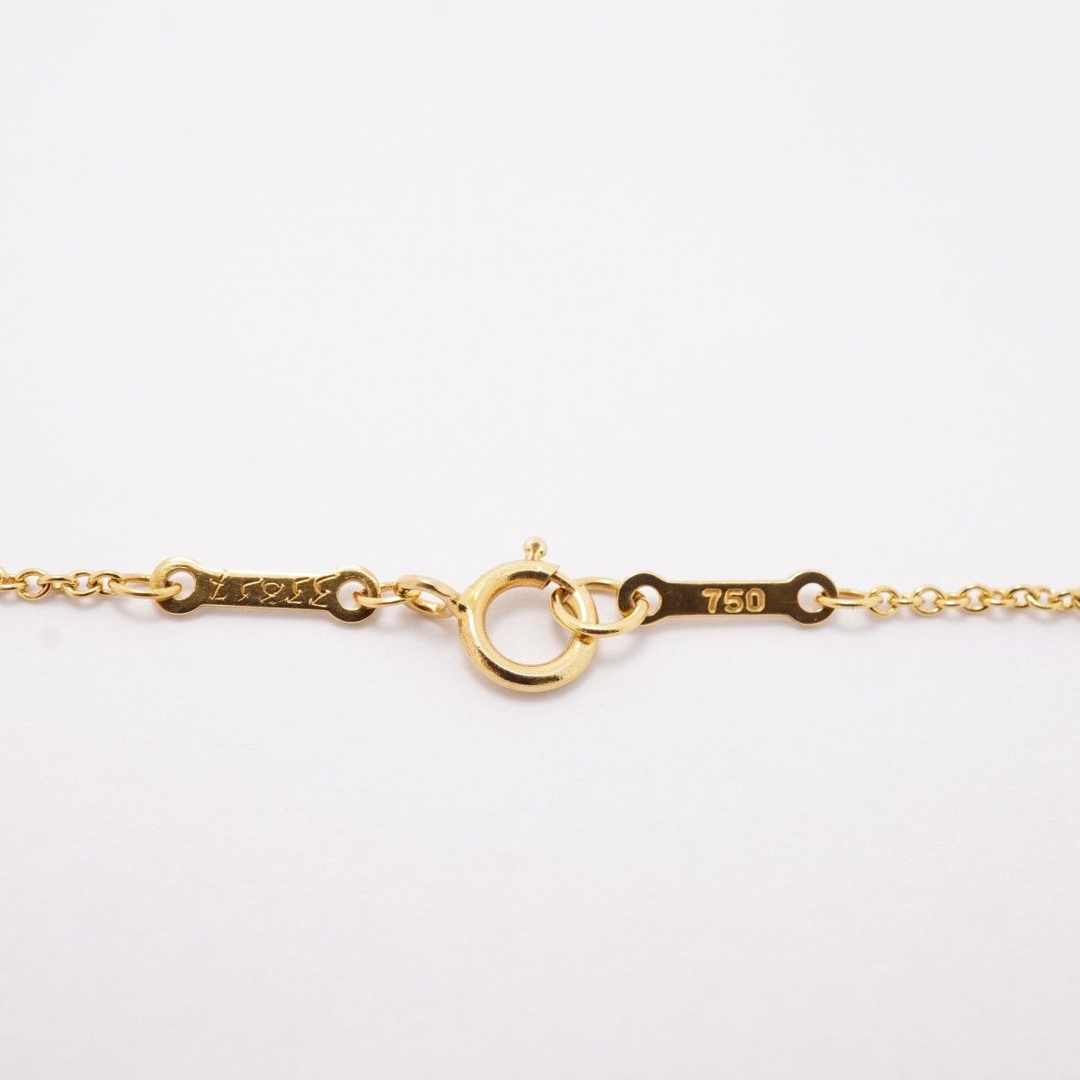 Tiffany & Co Necklace by the Yard 18k Yellow Gold Diamond — view 5