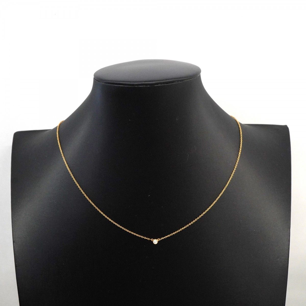 Tiffany & Co Necklace by the Yard 18k Yellow Gold Diamond — view 6