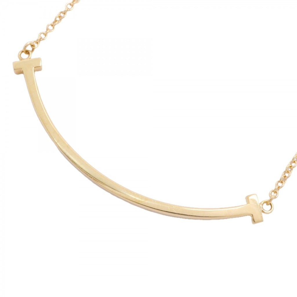 Tiffany & Co Necklace T Smile Small 18k Yellow Gold