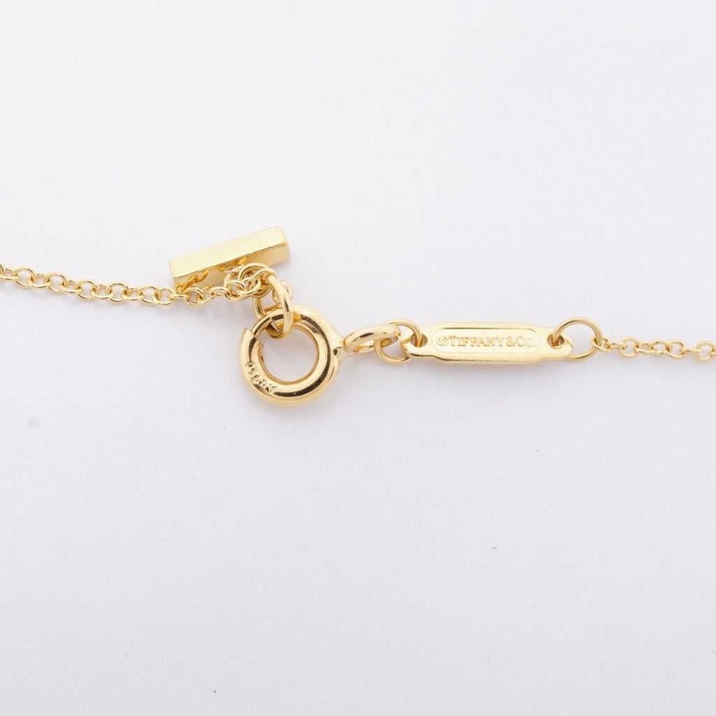 Tiffany & Co Necklace T Smile Small 18k Yellow Gold — view 4