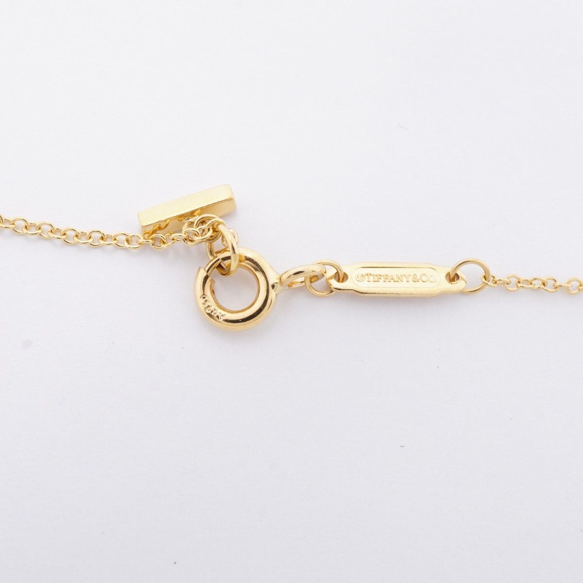 Tiffany & Co Necklace T Smile Small 18k Yellow Gold — view 4