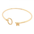 Tiffany & Co Bangle Key Wire 18k Yellow Gold Bracelet