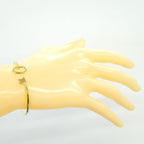 Tiffany & Co Bangle Key Wire 18k Yellow Gold Bracelet — view 6
