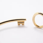 Tiffany & Co Bangle Key Wire 18k Yellow Gold Bracelet — view 8