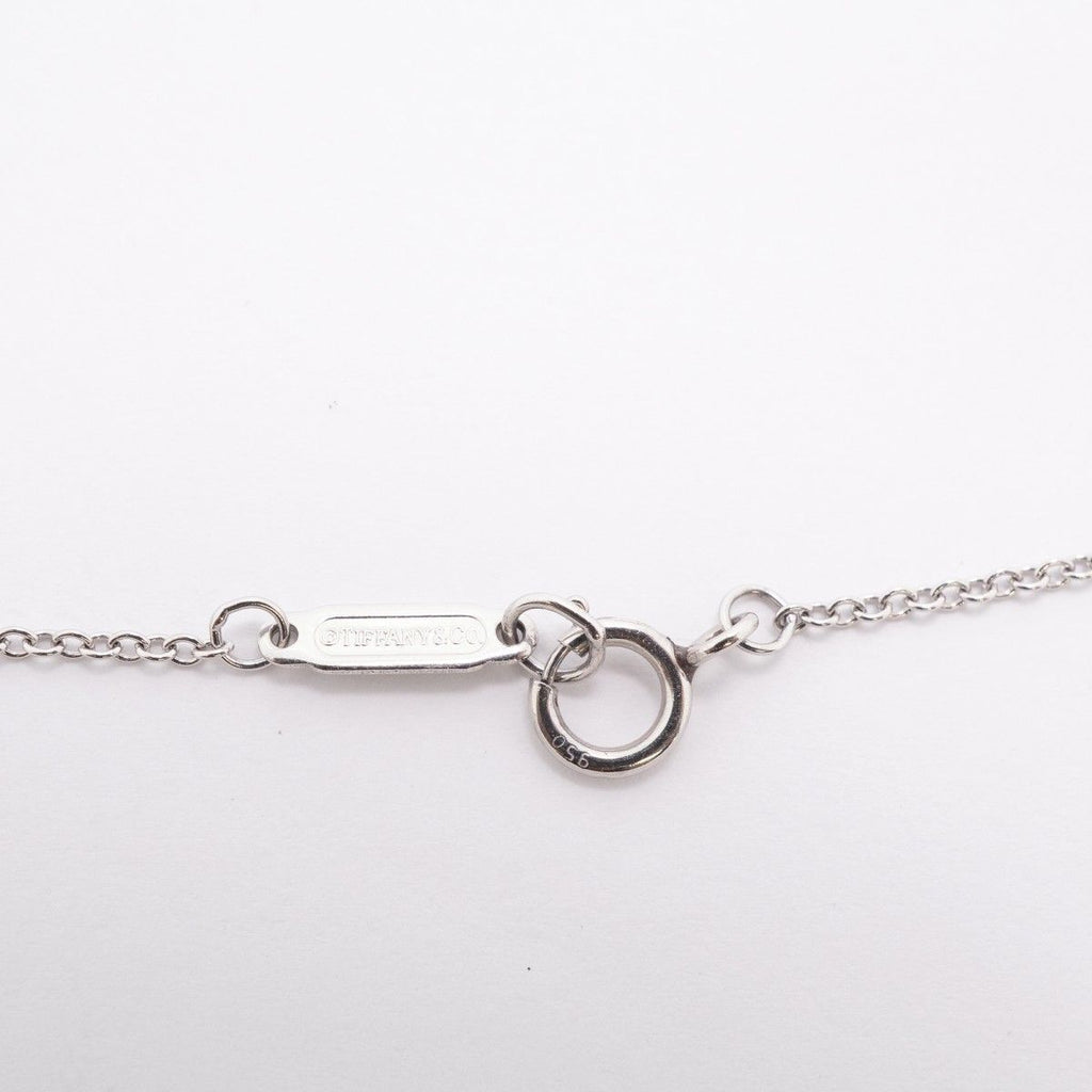 Tiffany & Co Necklace Solitaire Platinum Diamond — view 4