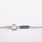 Tiffany & Co Necklace Solitaire Platinum Diamond — view 5