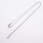 Tiffany & Co Necklace Solitaire Platinum Diamond — view 3