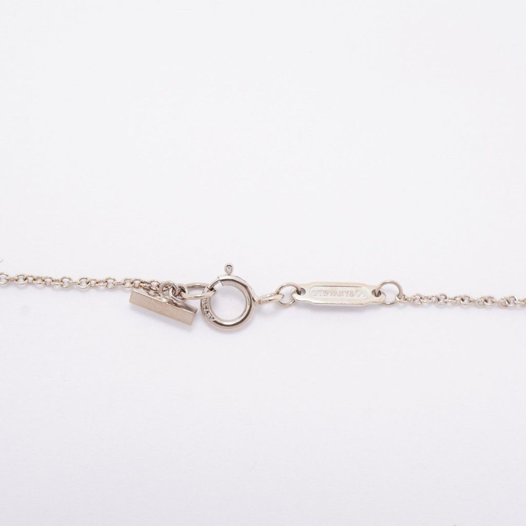 Tiffany & Co Necklace T Smile Small 18k White Gold — view 4