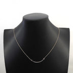 Tiffany & Co Necklace T Smile Small 18k White Gold — view 6