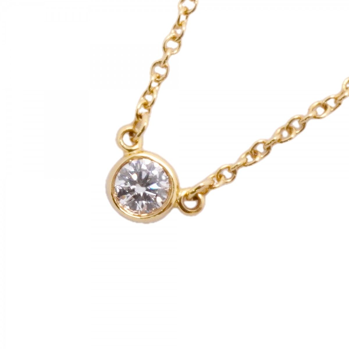 Tiffany & Co Necklace by the Yard 18k Yellow Gold Diamond