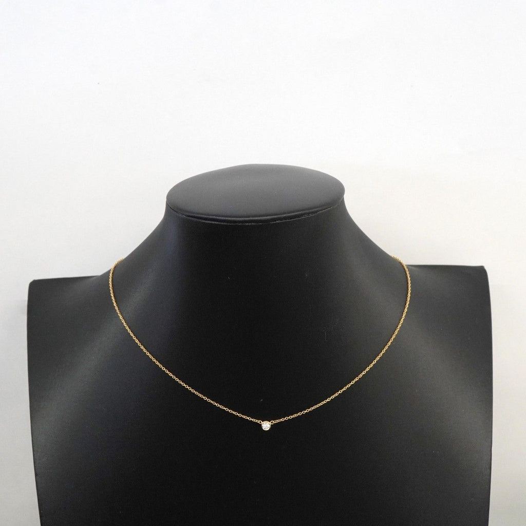 Tiffany & Co Necklace by the Yard 18k Yellow Gold Diamond — view 6