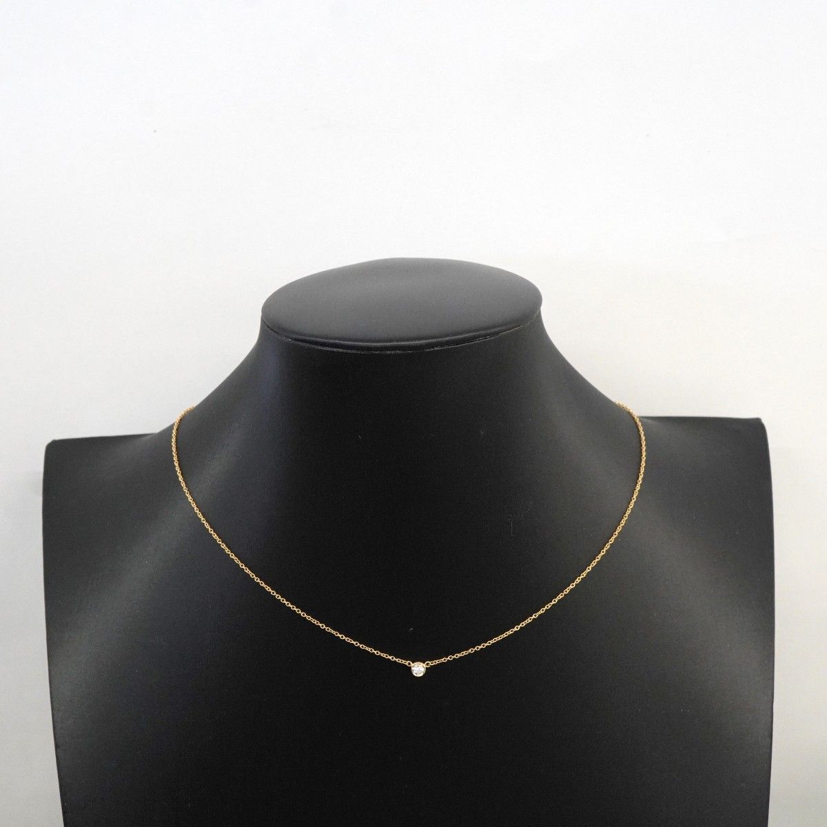 Tiffany & Co Necklace by the Yard 18k Yellow Gold Diamond — view 6