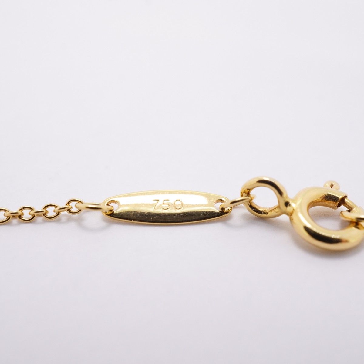 Tiffany & Co Necklace by the Yard 18k Yellow Gold Diamond — view 5
