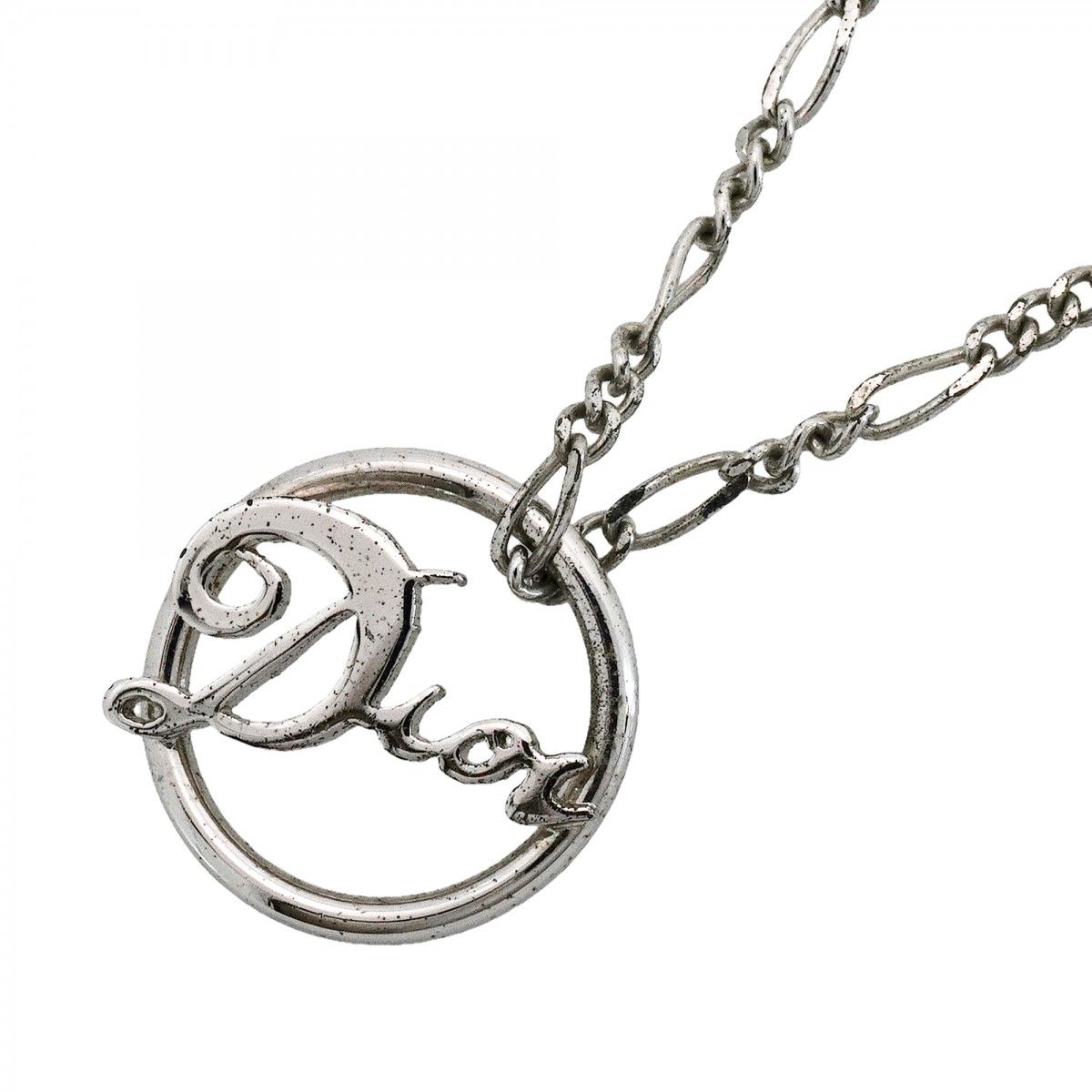 Dior Necklace Logo Round