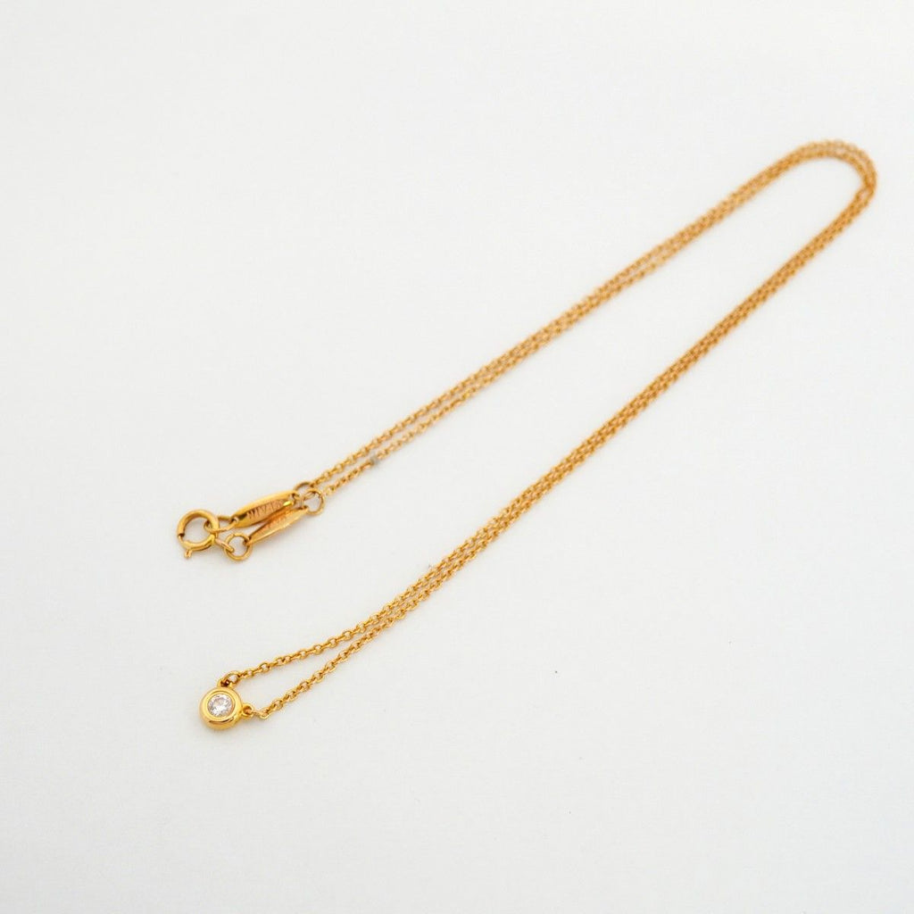 Tiffany & Co Necklace by the Yard 18k Pink Gold Diamond — view 3