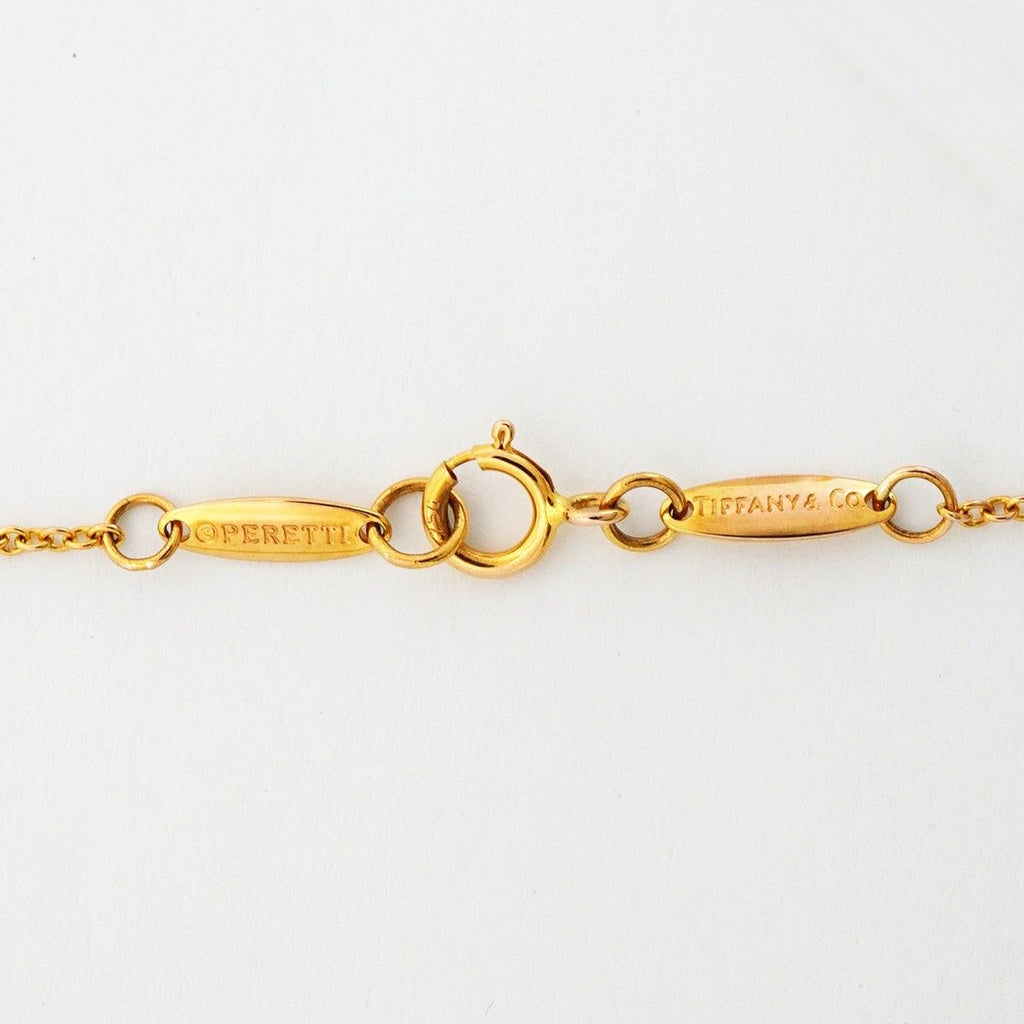 Tiffany & Co Necklace by the Yard 18k Pink Gold Diamond — view 4
