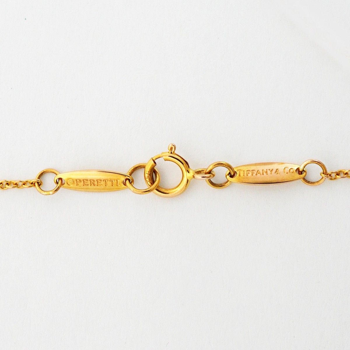 Tiffany & Co Necklace by the Yard 18k Pink Gold Diamond — view 4